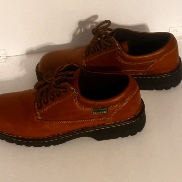 Menswear. Brown leather shoes main image 5